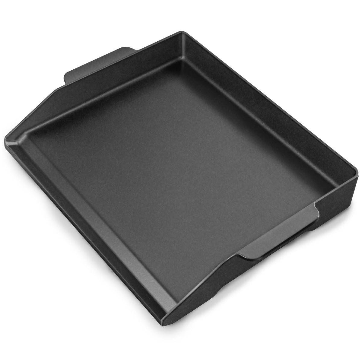 GORGERILA cast-iron griddle flat top on grill enhances even cooking for breakfast