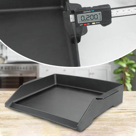 GORGERILA stove-top griddle fits gas, charcoal, and electric grills