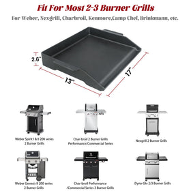 GORGERILA universal griddle offers a large cooking area for teppanyaki-style meals