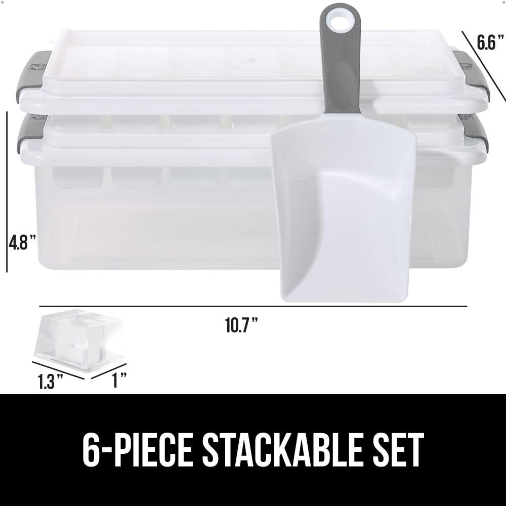 Gorilla Grip 28-cube tray details for ample ice