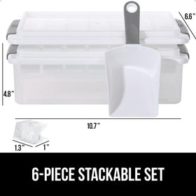 Gorilla Grip 28-cube tray details for ample ice