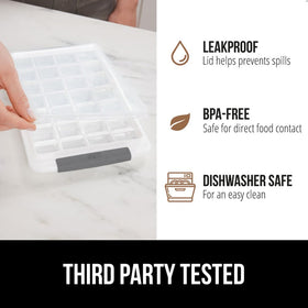 Gorilla Grip BPA-free dishwasher-safe material for easy cleaning