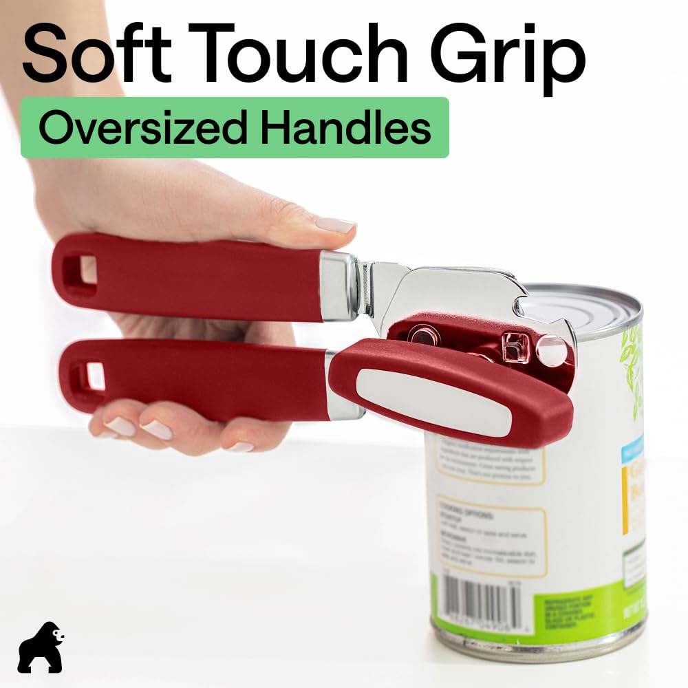 GORILLA GRIP built-in bottle opener adds convenience to any kitchen