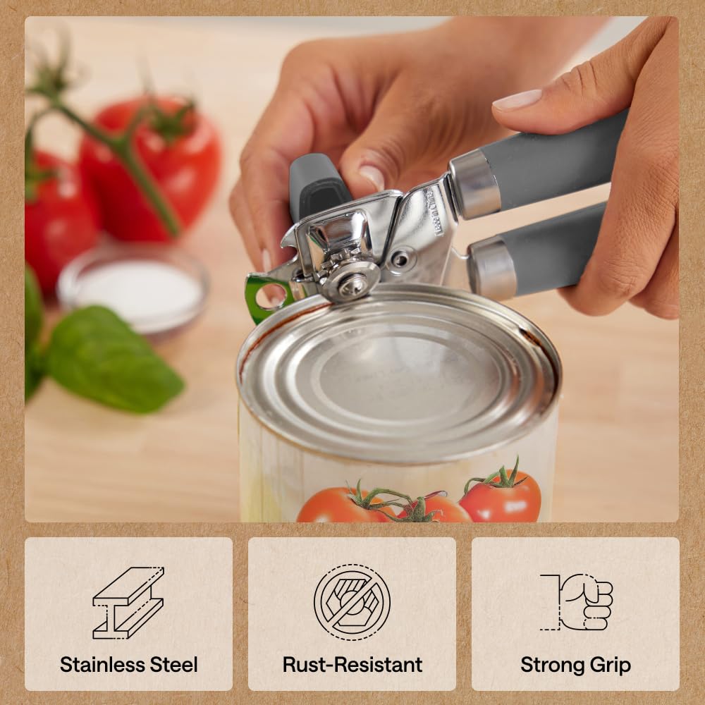 GORILLA GRIP built-in bottle opener adds convenience in one tool