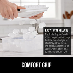 Ice cubes sized 1.3 inches for standard cups and drinks