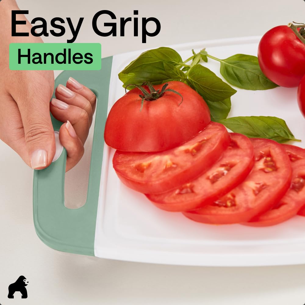 GORILLA GRIP charcuterie-ready mint board ideal for serving guests.