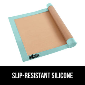 Gorilla Grip dishwasher-safe baking mat simplifies cleanup after baking.