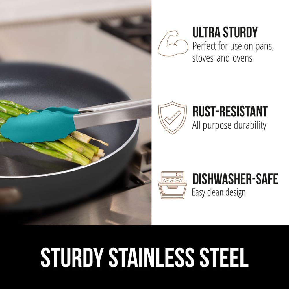 GORILLA GRIP rust-resistant stainless steel construction