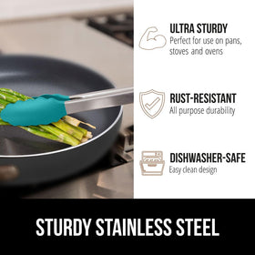 GORILLA GRIP rust-resistant stainless steel construction