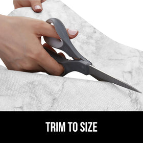 GORILLA GRIP DripGuard durable liner in laundry areas resists moisture and shifts.