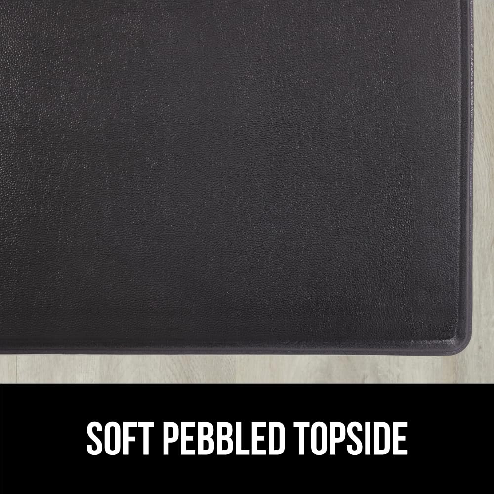 GORILLA GRIP dual-mat set shown together for home and work versatility.