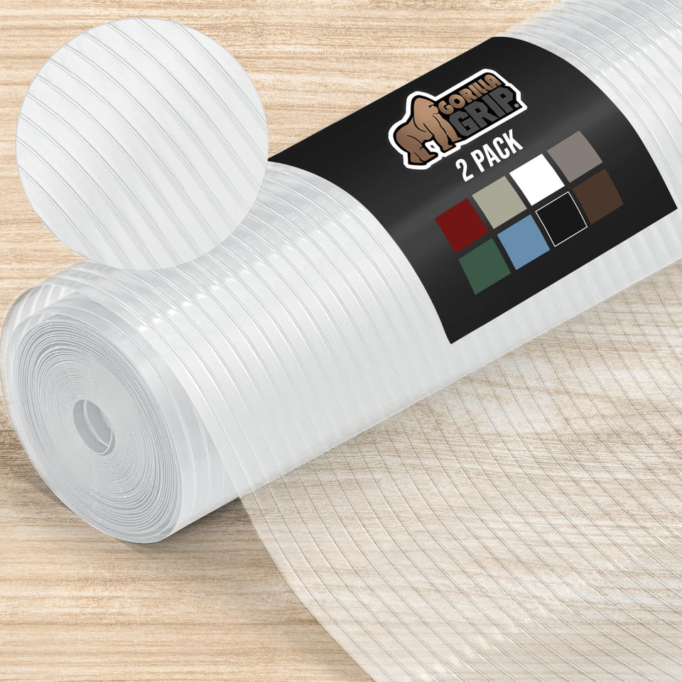 GORILLA GRIP DuraGuard shelf liner ribbed non-adhesive surface prevents slipping