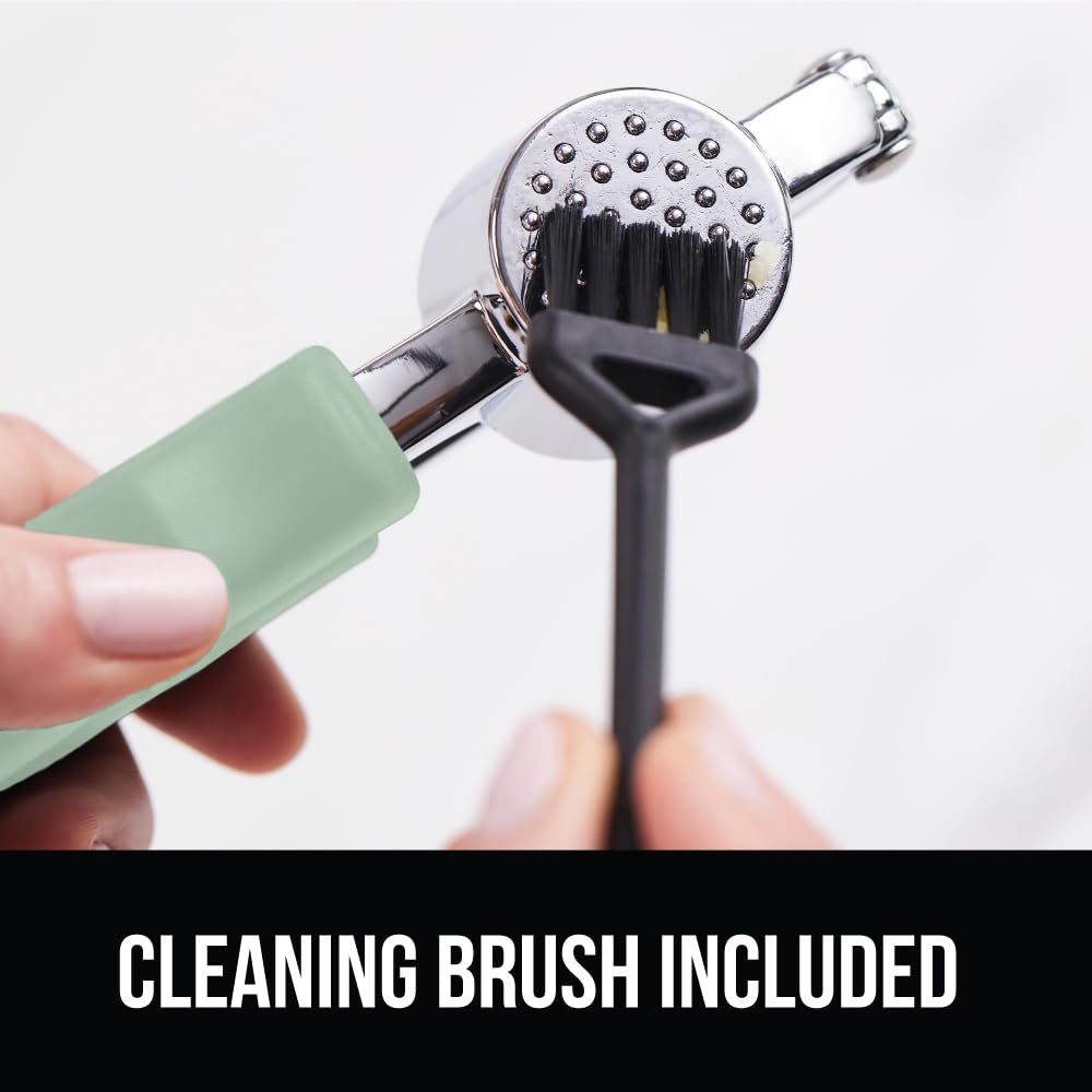 Gorilla Grip peeler included for quick shell removal during prep