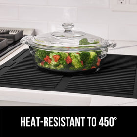 Gorilla Grip silicone mat protects kitchen counters from moisture