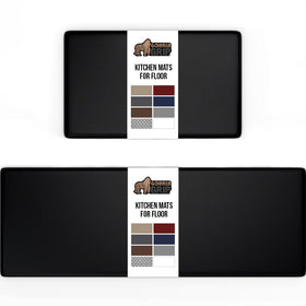 GORILLA GRIP kitchen mat 17x29 foam close-up showing ergonomic support for standing tasks.