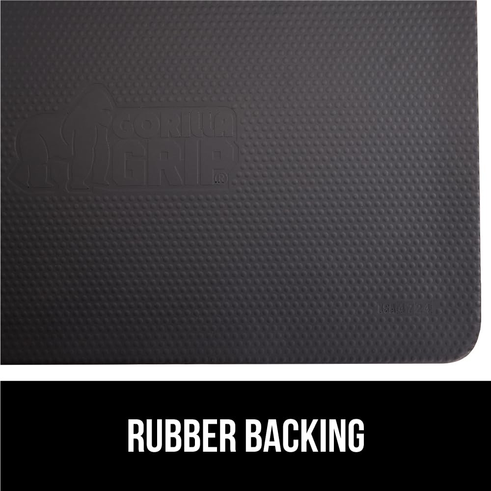 Gorilla Grip kitchen mat suitable for desks, laundry, and benches.