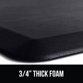 Gorilla Grip mat in kitchen setup under a standing desk.