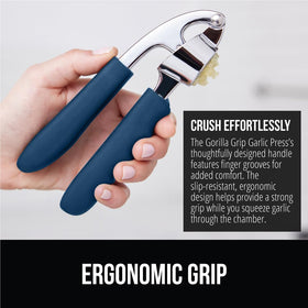 GORILLA GRIP Large Chamber fits many cloves for quick prep.