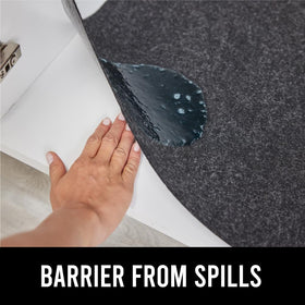 Gorilla Grip LeakGuard machine-washable liner for easy cleaning