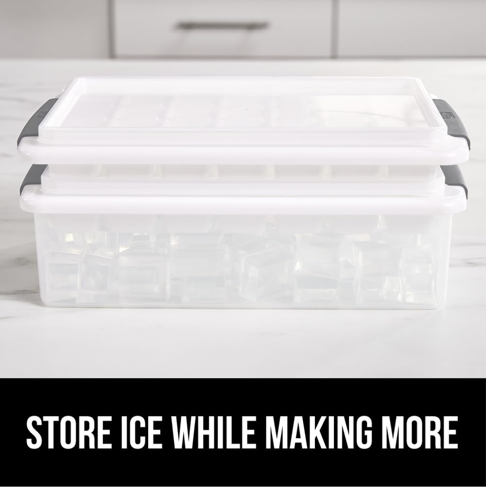 Gorilla Grip leakproof tray prevents water spill in freezer