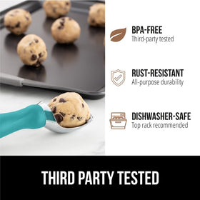GORILLA GRIP notch aids opening stubborn frozen lids