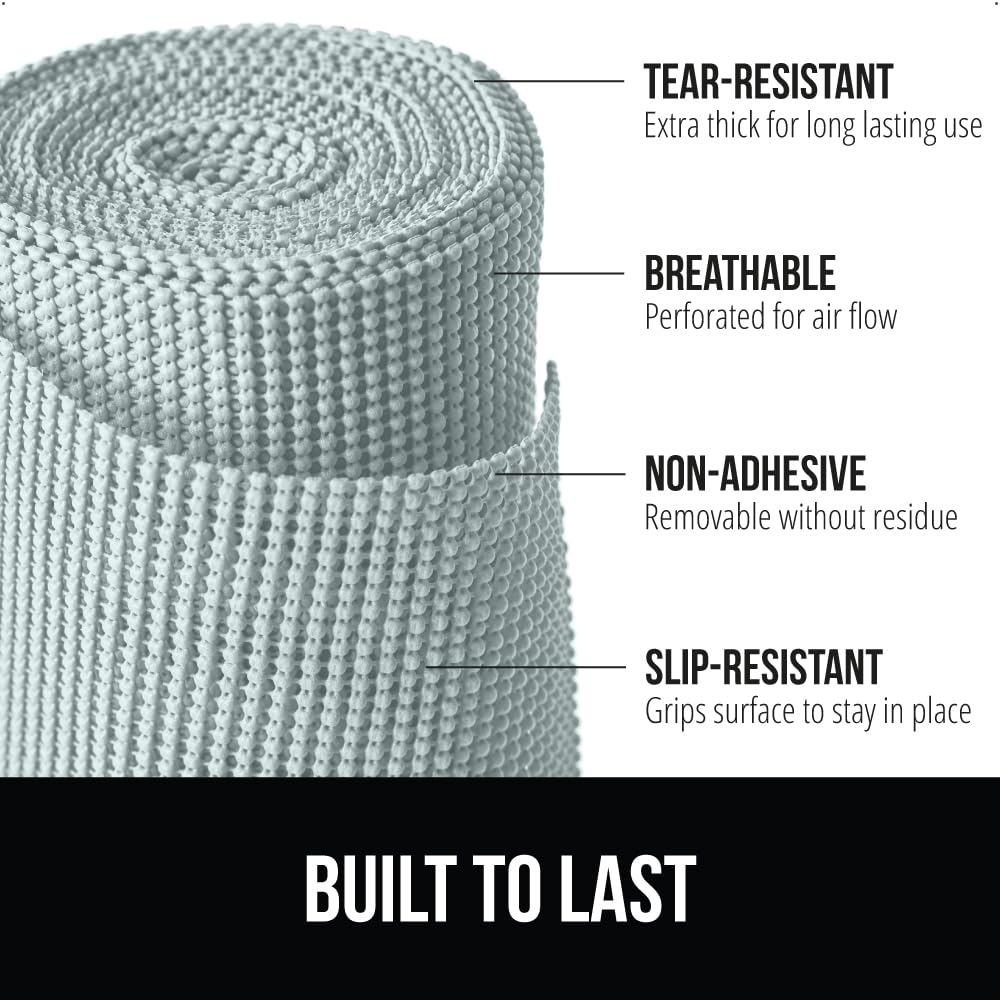 GORILLA GRIP powerGRIP cabinet liner spa blue prevents slipping on shelves