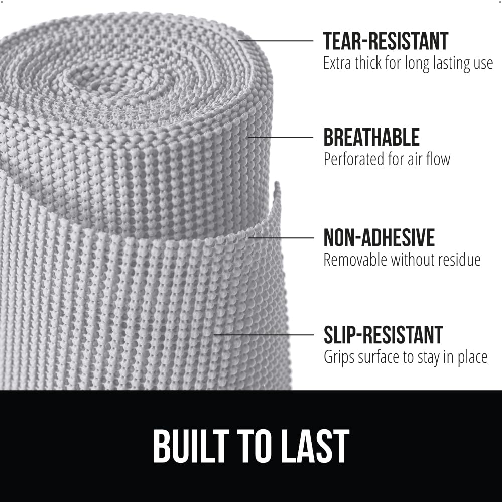 Close-up shows strong grip texture on powerGRIP liner for non-slip surface