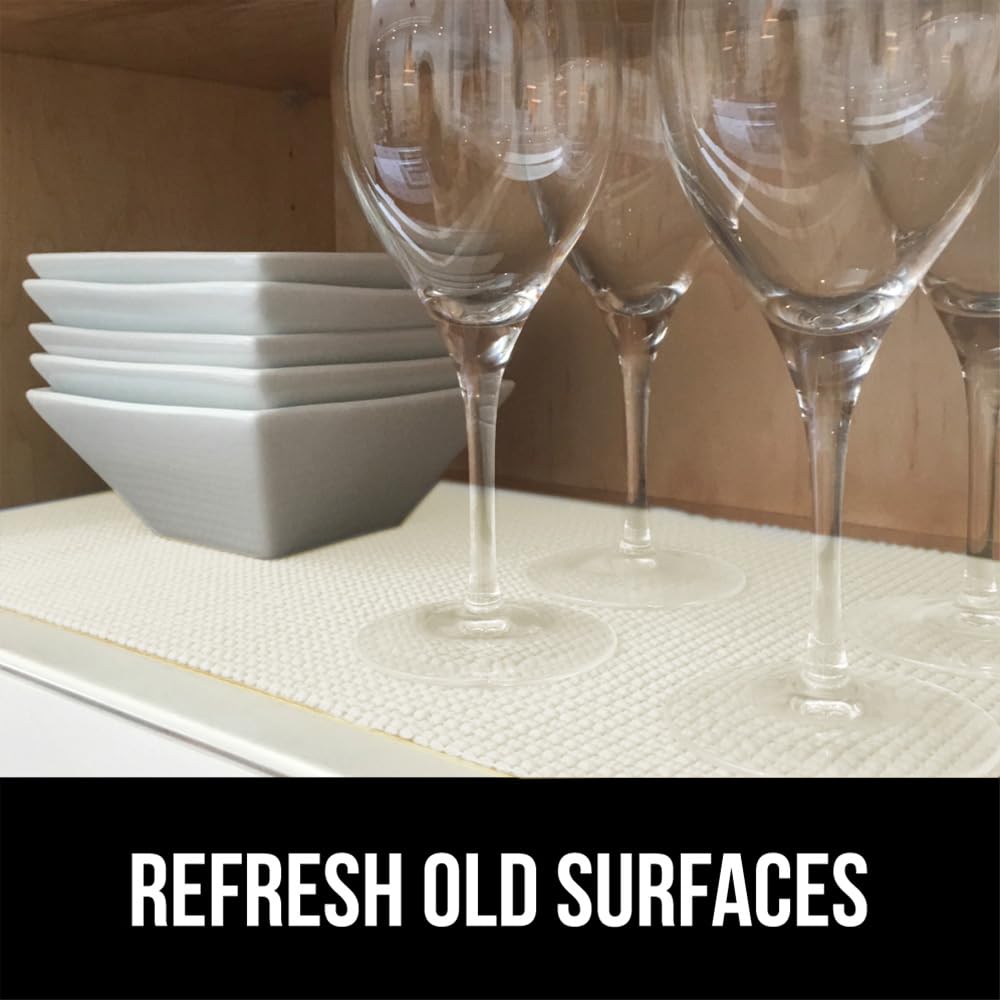 GORILLA GRIP powerGRIP kitchen liner ideal for pantry organization.