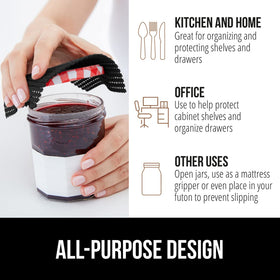GORILLA GRIP powerGRIP liner in-action under items reduces shifting and noise