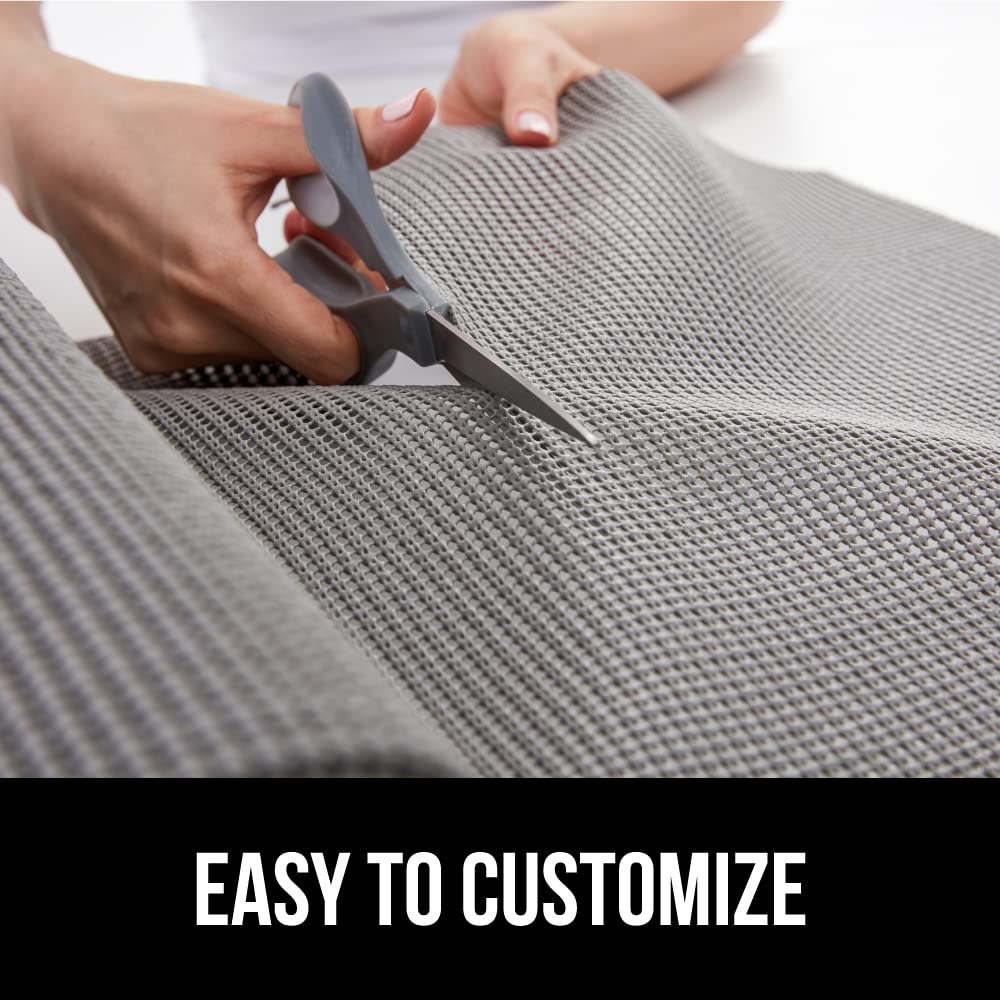 GORILLA GRIP powerGRIP liner protects cabinet surfaces from dirt and scratches.