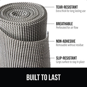 GORILLA GRIP powerGRIP liner thick-grip profile keeps items in place.