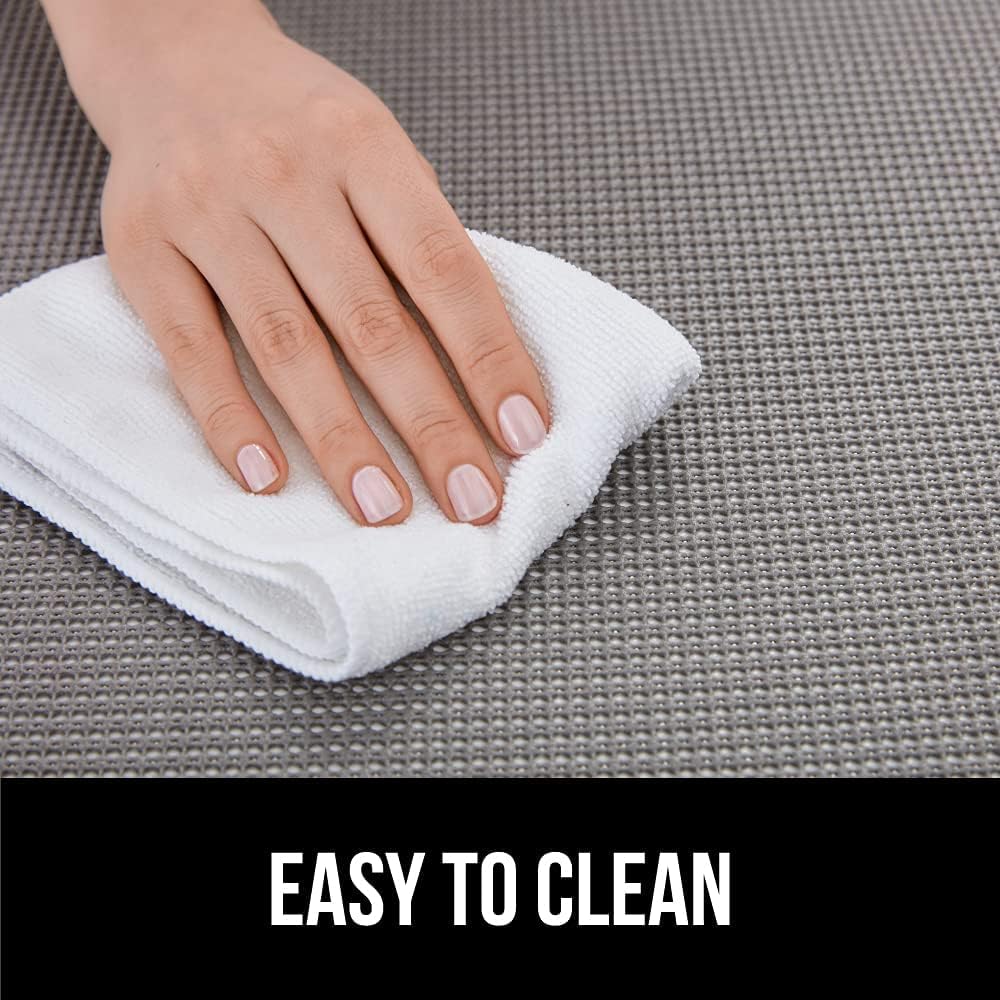 GORILLA GRIP powerGRIP protects surfaces from dirt and debris.