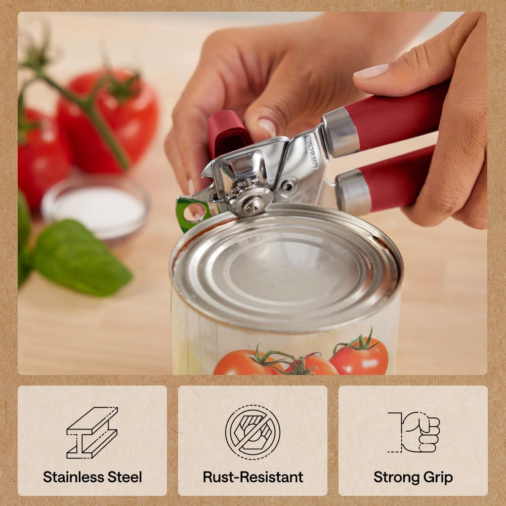 GORILLA GRIP compatible with round and square cans for versatile use