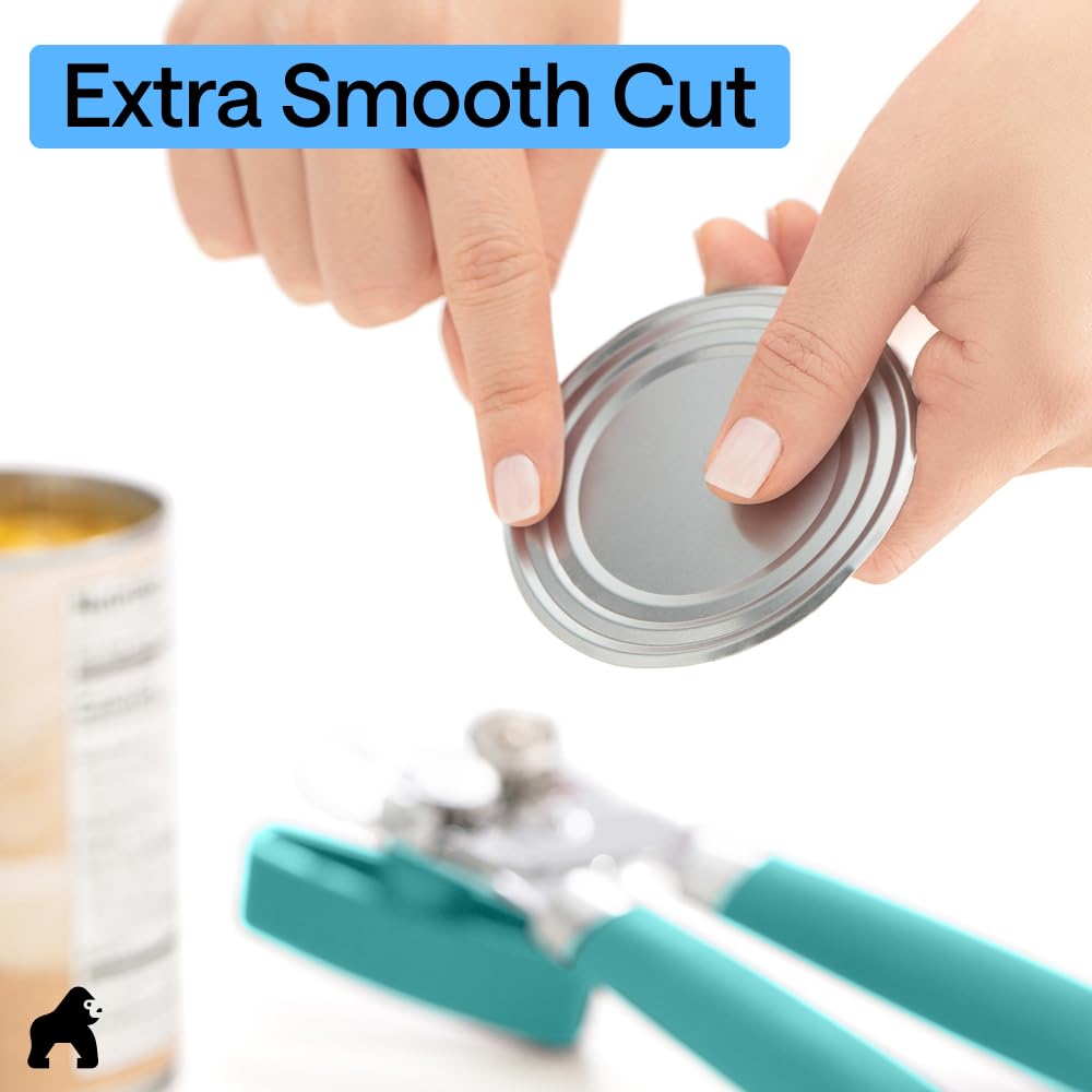 GORILLA GRIP seven-inch design fits most standard cans securely.
