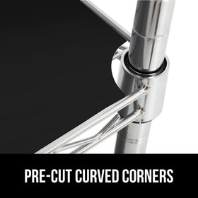 Gorilla Grip ShelfGuard liner ideal for kitchen cabinets and pantries.