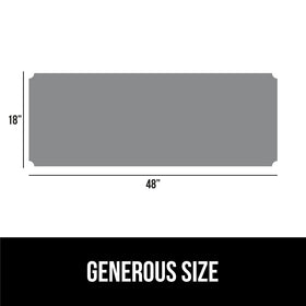 GORILLA GRIP ShelfGuard 18x48 waterproof liner for easy cleaning.