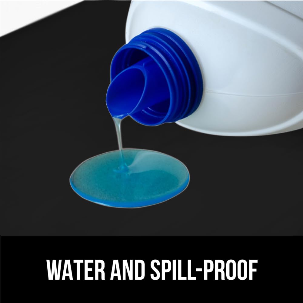 Gorilla Grip ShelfGuard liner features pre-cut curved corners for easy installation.