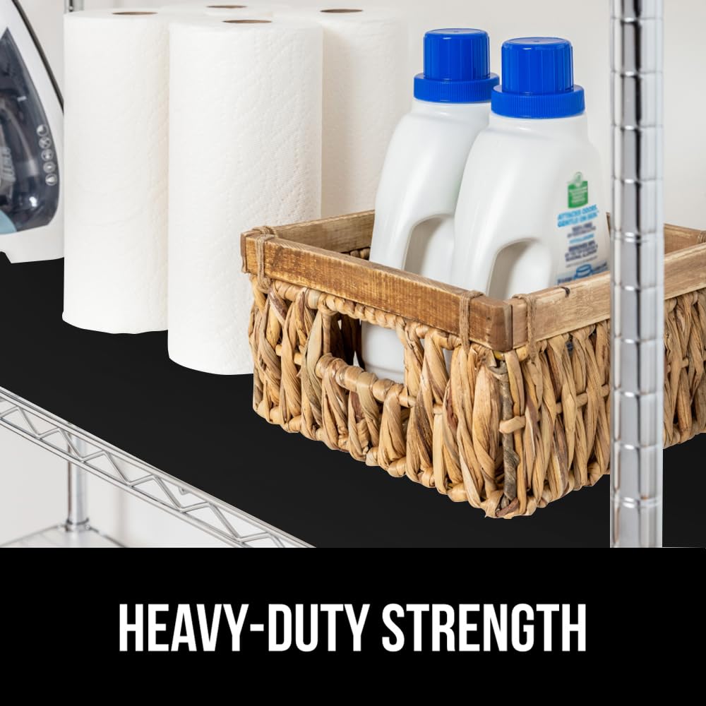 Gorilla Grip ShelfGuard liner fits many wire shelves for versatile use.