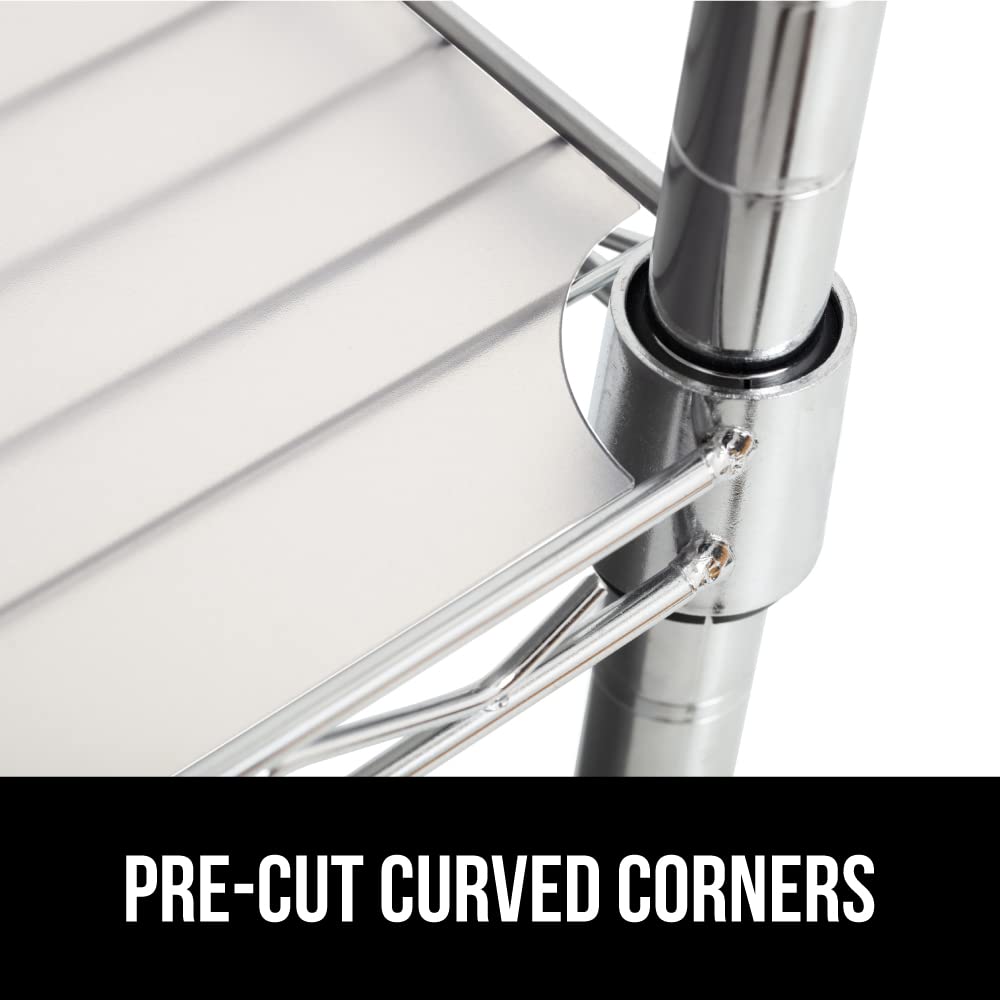 GORILLA GRIP ShelfGuard helps pantry organization and prevents items from tipping