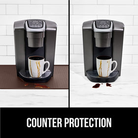 Gorilla Grip silicone coffee mat heat-resistant example shows durable kitchen accessory.
