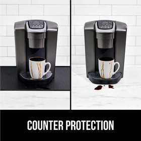 GORILLA GRIP silicone coffee mat counter protector for busy kitchens.