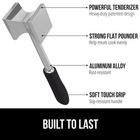 GORILLA GRIP soft-touch handle for comfortable, secure grip.
