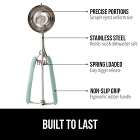 GORILLA GRIP spring-release feature for smooth, effortless ejection.