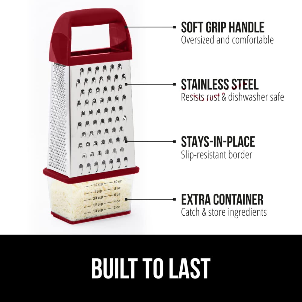 GORILLA GRIP XL side panel showing sharp blades for shredding