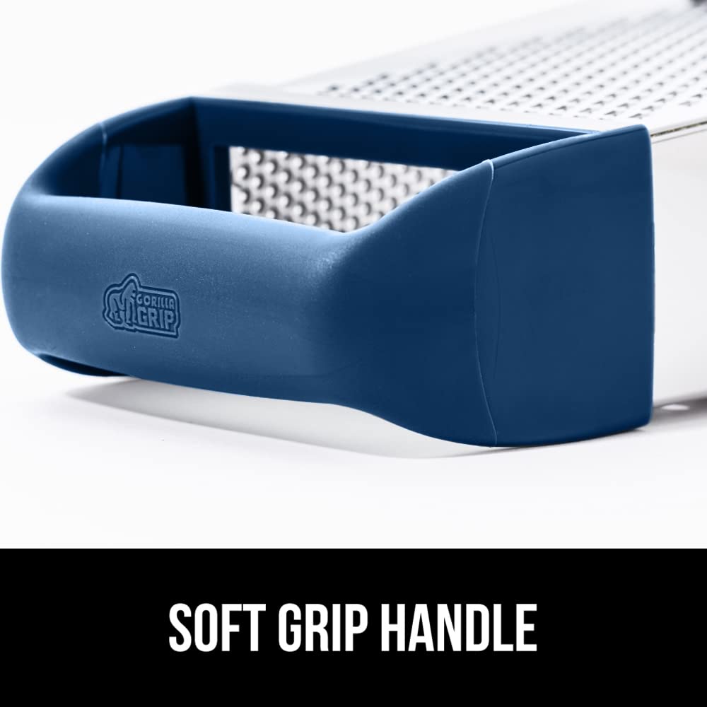 GORILLA GRIP XL dishwasher-safe label shown highlights easy cleanup