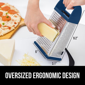 GORILLA GRIP XL ergonomic handle close-up demonstrates comfortable slip-resistant grip