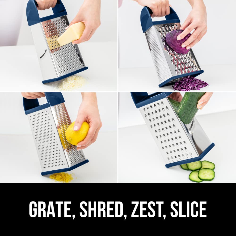 GORILLA GRIP XL measuring container attached demonstrates precise measurements during prep