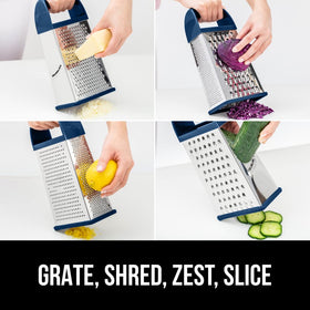 GORILLA GRIP XL measuring container attached demonstrates precise measurements during prep