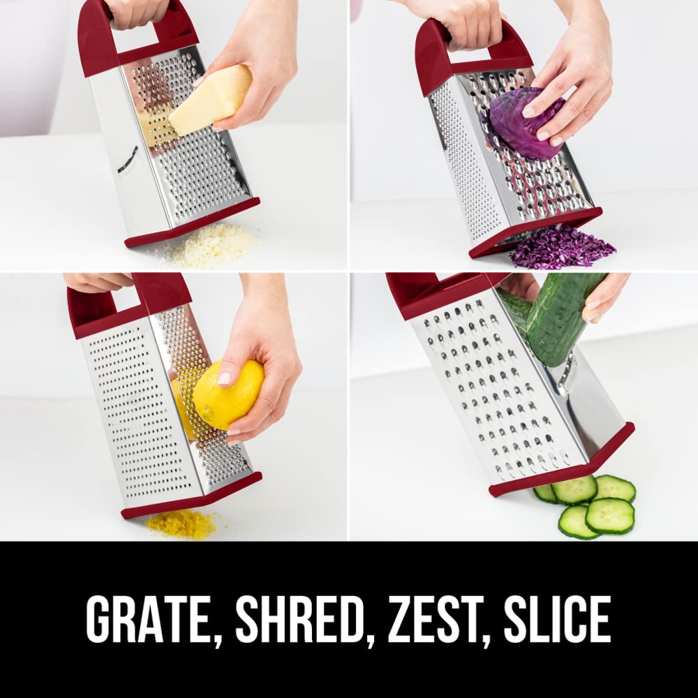 GORILLA GRIP XL stainless steel blades close-up for efficient zesting