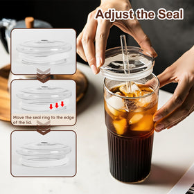 GOSCHE transparent design enhances beverage presentation